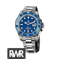 Rolex Submariner Date 116619LB-97209 Blue Dial Réplica relogio