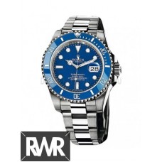 Rolex Submariner Date 116619LB-97209 Blue Dial Réplica relogio