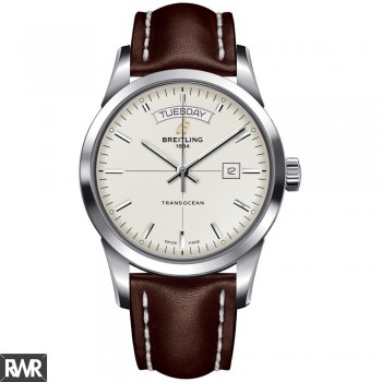 Réplica relogio Breitling Transocean Dia e Data 43.00 mm A4531012 / G751 / 437X / A20BA.1