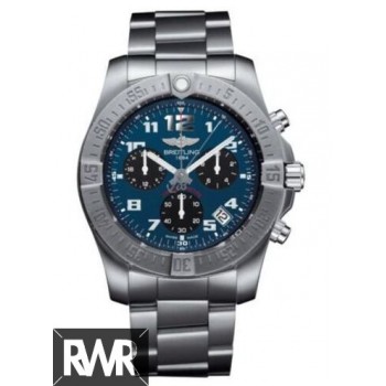 Réplica do relógio Breitling Professional Chronospace Evo B60 Titanium Blue Dial Homens EB601010 / C945 / 152E