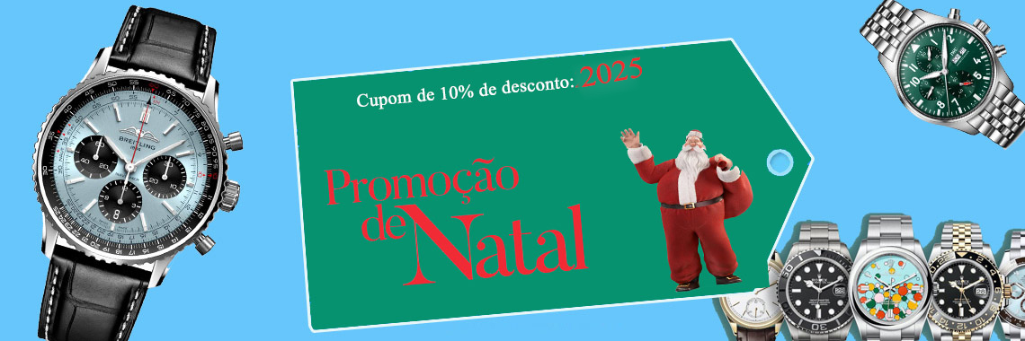 10%off réplicas relógios 2025 xmas