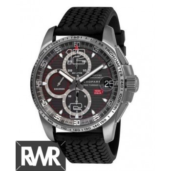 Réplica do relógio Chopard Mille Miglia GT XL 2009 LE Titanium Masculino 168459-3005