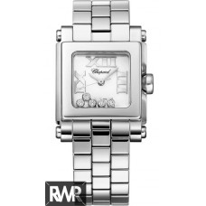 Réplica do relógio Chopard Happy Sport Square Quartz Small Ladies 278516-3002