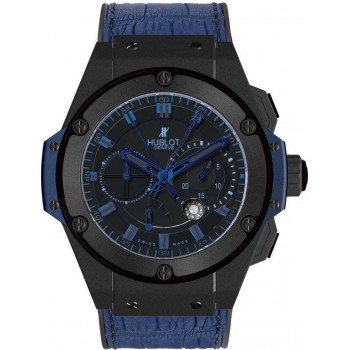 Hublot Classic Fusion Chronograph All Black Blue 521.CI.1190.GR.ABB12