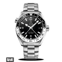 Réplica OMEGA Seamaster Planet Ocean 600 M Co-Axial Master CRONÔMETRO GMT 43.5mm 215.30.44.22.01.001