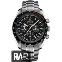 Réplica do relógio Omega Speedmaster Specialties HB-SIA Co-Axial GMT Cronógrafo 321.90.44.52.01.001