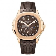 Réplica do relógio Patek Philippe Aquanaut Tempo de viagem 5164R-001