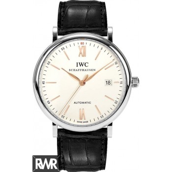 Réplica do relógio IWC Portofino Automatic Edition 150 anos IW356519