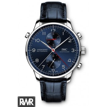 Réplica do relógio IWC Portugieser Chronograph Rattrapante Edition Boutique Munich IW371217