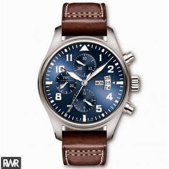 Réplica do relógio IWC Pilot's Chronograph Edition 'Le Petit Prince' IW377706