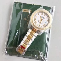 Réplica Rolex Datejust II 116333 41MM Aco Inoxidável & Ouro Amarelo Marcas Brancas