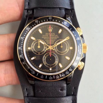 Réplica Rolex Daytona Cosmograph Kravitz Design LK 01 RL Ceramic Marcador Preto