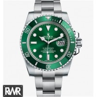 Réplica relogio Rolex Submariner Data 116610LV-97200 Verde