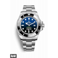 Rolex Sea-Dweller Deepsea D-blue cadran Oystersteel m126660-0002 Réplica relogio