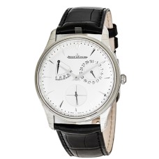 Cópia relógio masculino Jaeger LeCoultre Master Ultra Thin Reserve de Marche 1378420