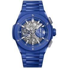 Cópia Hublot Big Bang Edição Limitada Skeleton Dial Relógio Masculino com Pulseira de Cerâmica 451.EX.5129.EX