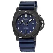 Réplica Panerai Submersível QuarantaQuattro Carbotech Blu Abisso Relógio Masculino PAM01232