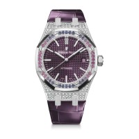 Réplica do Audemars Piguet Royal Oak 15452 Automático em Ouro Branco 15452BC.ZY.D600CR.01
