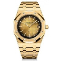 Relógio Audemars Piguet Royal Oak Jumbo Extra-Fino em Ouro Amarelo 39 mm com Mostrador Amarelo Fumê 16202BA.OO.1240BA.01