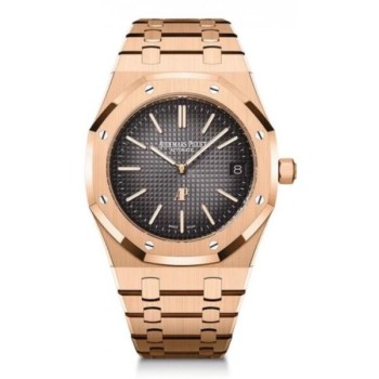 Relógio Audemars Piguet Royal Oak Jumbo Extra Fine em Ouro Rosa 39mm 16202OR.OO.1240OR.01