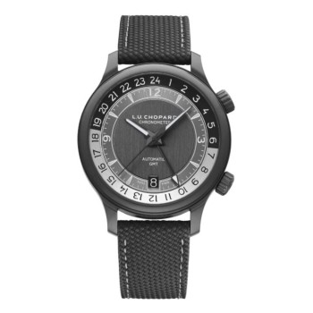 Réplica Chopard LUC GMT One Black Limited Edition para homem 168579-3004 Réplica Chopard LUC GMT One Black Limited Edition para homem 168579-3004