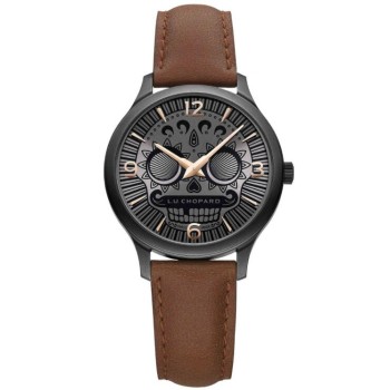 Réplica do Chopard LUC Automático com mostrador cinza para homem 168592-3004 Réplica do Chopard LUC Automático com mostrador cinza para homem 168592-3004