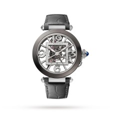 Relógio Cartier Pasha De Cartier Skeleton com Movimento Mecânico Automático WHPA0017