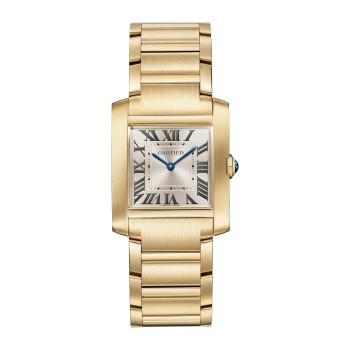 Relógio Cartier Tank Française, tamanho médio, movimento de quartzo, ouro amarelo WGTA0113 Relógio Cartier Tank Française, tamanho médio, movimento de quartzo, ouro amarelo WGTA0113