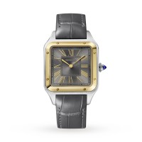Relógio Cartier Santos-Dumont Grande em ouro amarelo com alta autonomia de quartzo W2SA0028 Relógio Cartier Santos-Dumont Grande em ouro amarelo com alta autonomia de quartzo W2SA0028