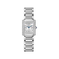 Relógio Cartier Tank Française, pequeno movimento de quartzo. W4TA0020