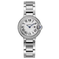 Cartier Ballon Bleu De Cartier Relógio com movimento de quartzo de 28 mm W4BB0030 Cartier Ballon Bleu De Cartier Relógio com movimento de quartzo de 28 mm W4BB0030