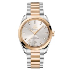 Relógio feminino Omega Seamaster Aqua Terra Shades 38mm prateado O22020382002002 Relógio feminino Omega Seamaster Aqua Terra Shades 38mm prateado O22020382002002