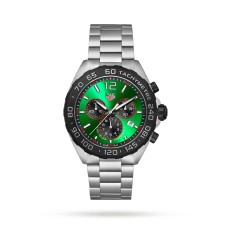 Relógio masculino TAG Heuer Formula 1 Quartz Chronograph 200M 43 mm verde CAZ101AP.BA0842 Relógio masculino TAG Heuer Formula 1 Quartz Chronograph 200M 43 mm verde CAZ101AP.BA0842