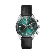 Relógio masculino TAG Heuer Carrera Chronograph 39mm verde CBS2211.FC6545 Relógio masculino TAG Heuer Carrera Chronograph 39mm verde CBS2211.FC6545