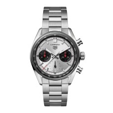 Relógio masculino TAG Heuer Carrera Chronograph 39mm prateado CBS2216.BA0041 Relógio masculino TAG Heuer Carrera Chronograph 39mm prateado CBS2216.BA0041
