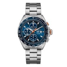 Relógio masculino TAG Heuer Formula 1 Chronograph 44 mm azul CAZ201G.BA0876 Relógio masculino TAG Heuer Formula 1 Chronograph 44 mm azul CAZ201G.BA0876