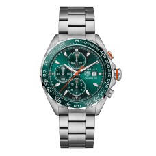 Relógio masculino TAG Heuer Formula 1 Chronograph 44mm verde CAZ201H.BA0876 Relógio masculino TAG Heuer Formula 1 Chronograph 44mm verde CAZ201H.BA0876