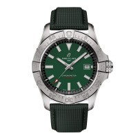 Relógio masculino Breitling Avenger Automático 42mm com pulseira de couro verde A17328101L1X1 Relógio masculino Breitling Avenger Automático 42mm com pulseira de couro verde A17328101L1X1