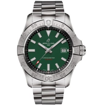 Relógio masculino Breitling Avenger Automático 42mm em aço inoxidável verde A17328101L1A1 Relógio masculino Breitling Avenger Automático 42mm em aço inoxidável verde A17328101L1A1