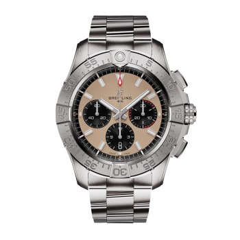Relógio masculino Breitling Avenger Chronograph B01 44mm, aço inoxidável, bege AB0147101A1A1 Relógio masculino Breitling Avenger Chronograph B01 44mm, aço inoxidável, bege AB0147101A1A1