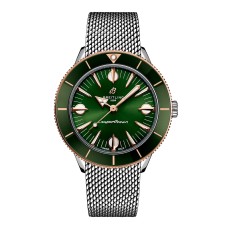 Relógio masculino Breitling Superocean Heritage '57 Highlands Capsule 38mm verde com 2 pulseiras U10340361L1A1 Relógio masculino Breitling Superocean Heritage '57 Highlands Capsule 38mm verde com 2 pulseiras U10340361L1A1
