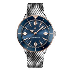Relógio masculino Breitling Superocean Heritage '57 Highlands Capsule 38mm azul com 2 pulseiras U10340161C1A1 Relógio masculino Breitling Superocean Heritage '57 Highlands Capsule 38mm azul com 2 pulseiras U10340161C1A1