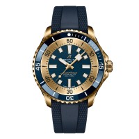 Relógio masculino Breitling Superocean Bronze 44mm Edição Limitada Exclusivo para os EUA e Canadá Azul N173761A1C1S1 Relógio masculino Breitling Superocean Bronze 44mm Edição Limitada Exclusivo para os EUA e Canadá Azul N173761A1C1S1