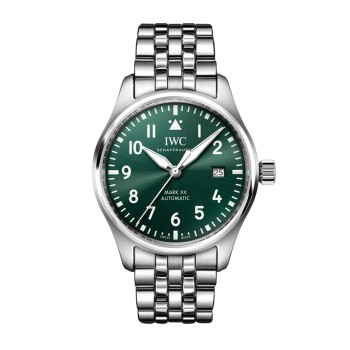 Relógio masculino IWC Pilot's Mark XX 40mm verde IW328206 Relógio masculino IWC Pilot's Mark XX 40mm verde IW328206