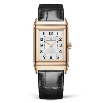 Relógio Jaeger-LeCoultre Reverso Classic Médio Fino Ouro Rosa Prata 2542540 Relógio Jaeger-LeCoultre Reverso Classic Médio Fino Ouro Rosa Prata 2542540