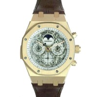 Réplica Audemars Piguet Piguet Royal Oak Openwork Skeleton Dial Masculino 26065OR.OO.D088CR.01