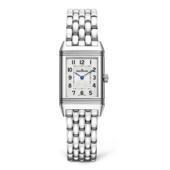 Relógio Jaeger-LeCoultre Reverso Classic Pequeno com Pulseira de Aço Inoxidável Prateada 2608140 Relógio Jaeger-LeCoultre Reverso Classic Pequeno com Pulseira de Aço Inoxidável Prateada 2608140