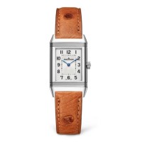 Relógio Jaeger-LeCoultre Reverso Classic Pequeno em Aço Inoxidável com Mostrador Prateado 2608441