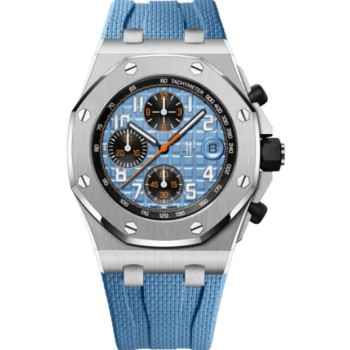 Relógio Audemars Piguet Royal Oak Offshore Cronógrafo Automático em Aço Inoxidável 42 mm Mostrador Azul 26238ST.OO.A340CA.01 Relógio Audemars Piguet Royal Oak Offshore Cronógrafo Automático em Aço Inoxidável 42 mm Mostrador Azul 26238ST.OO.A340CA.01