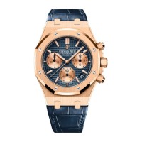 Réplica do Audemars Piguet Royal Oak Cronógrafo Automático 41 em Ouro Rosa 26239OR.OO.D315CR.01 Réplica do Audemars Piguet Royal Oak Cronógrafo Automático 41 em Ouro Rosa 26239OR.OO.D315CR.01
